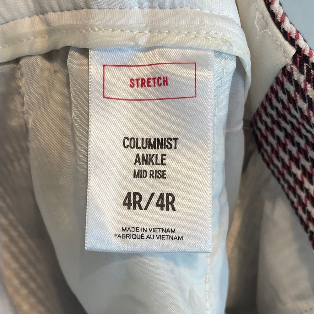 Express Houndstooth Patterned Pants - image 5